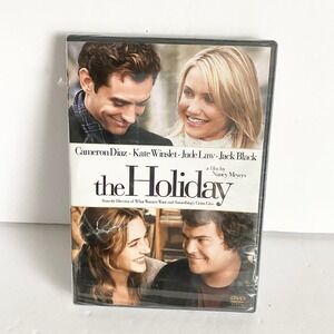 The Holiday DVD 2006 Cameron Diaz Kate Winslet Jude Law NEW Sealed